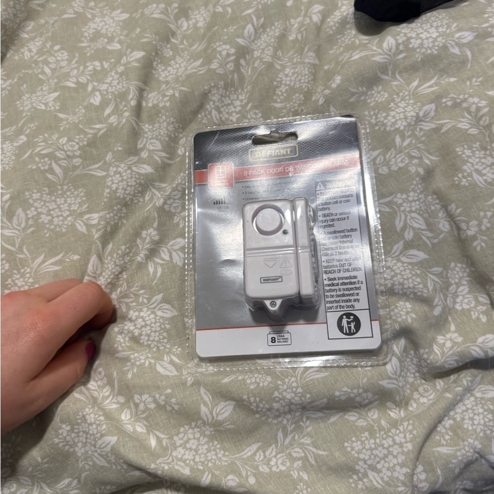 White Door Alarm